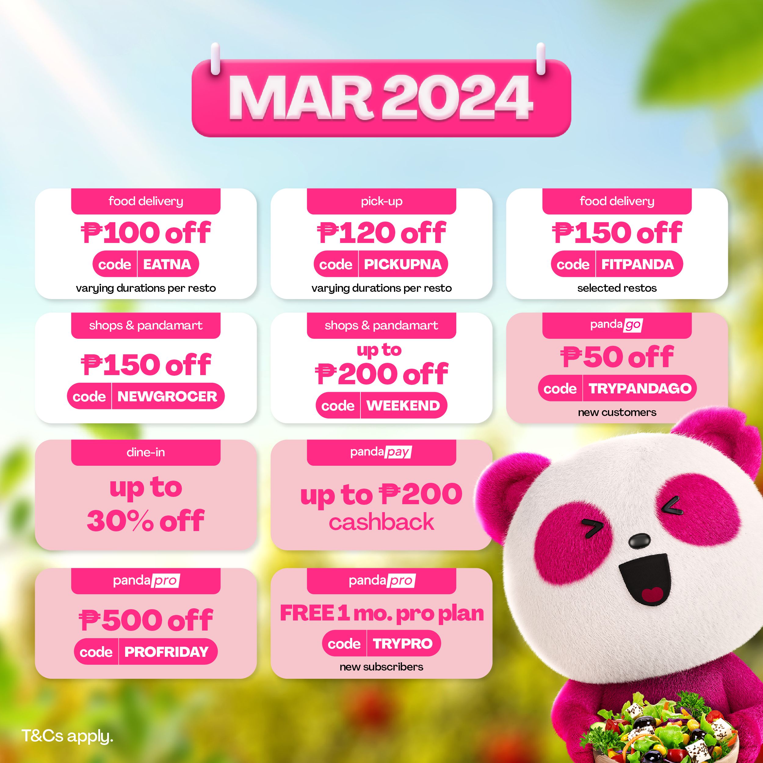 Foodpanda sales latest voucher